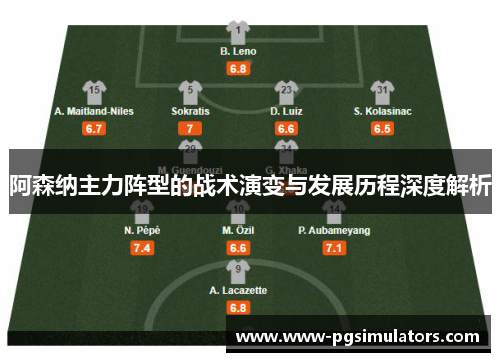 阿森纳主力阵型的战术演变与发展历程深度解析